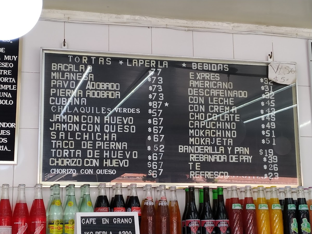 Tortas y Café La Perla Menu - Image 5